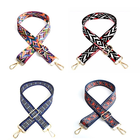 NEW Geometric Guitar Bag Strap - Picture 4 of 7